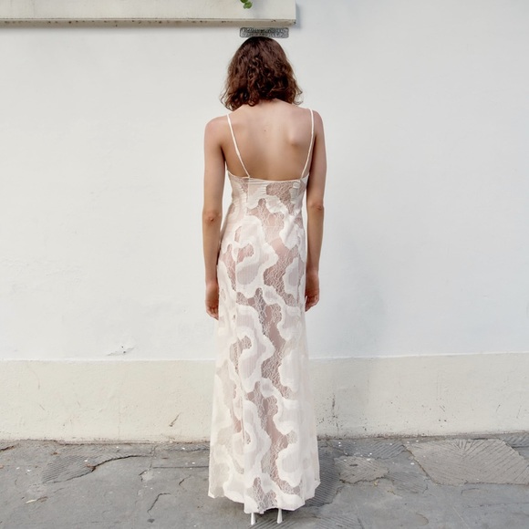 Zara LONG SLIP DRESS - Picture 7 of 16